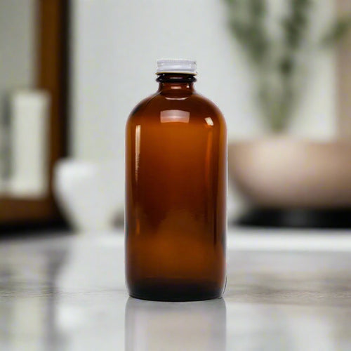 Amber Glass Bottle (16 oz)