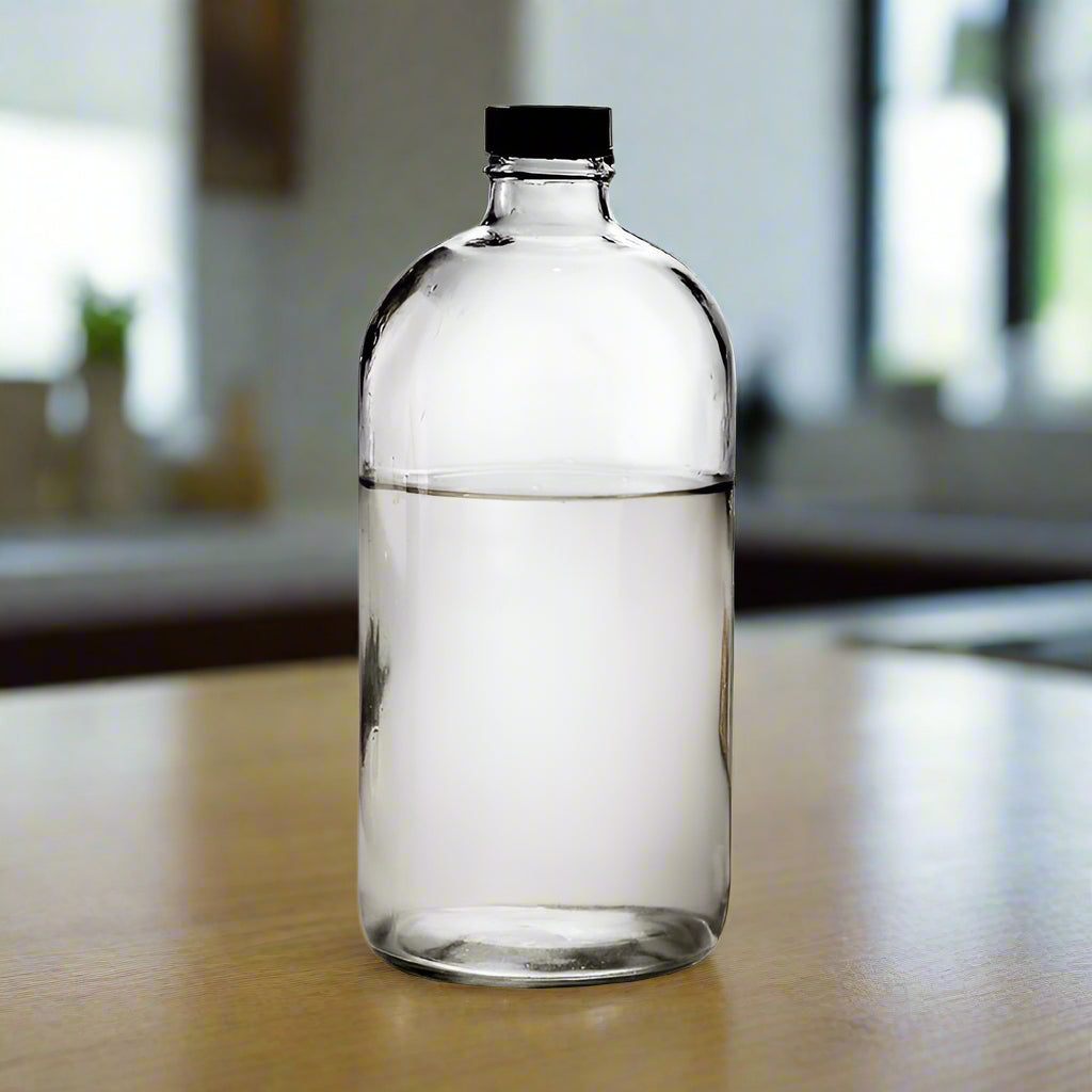 Clear Glass Bottle (16oz)