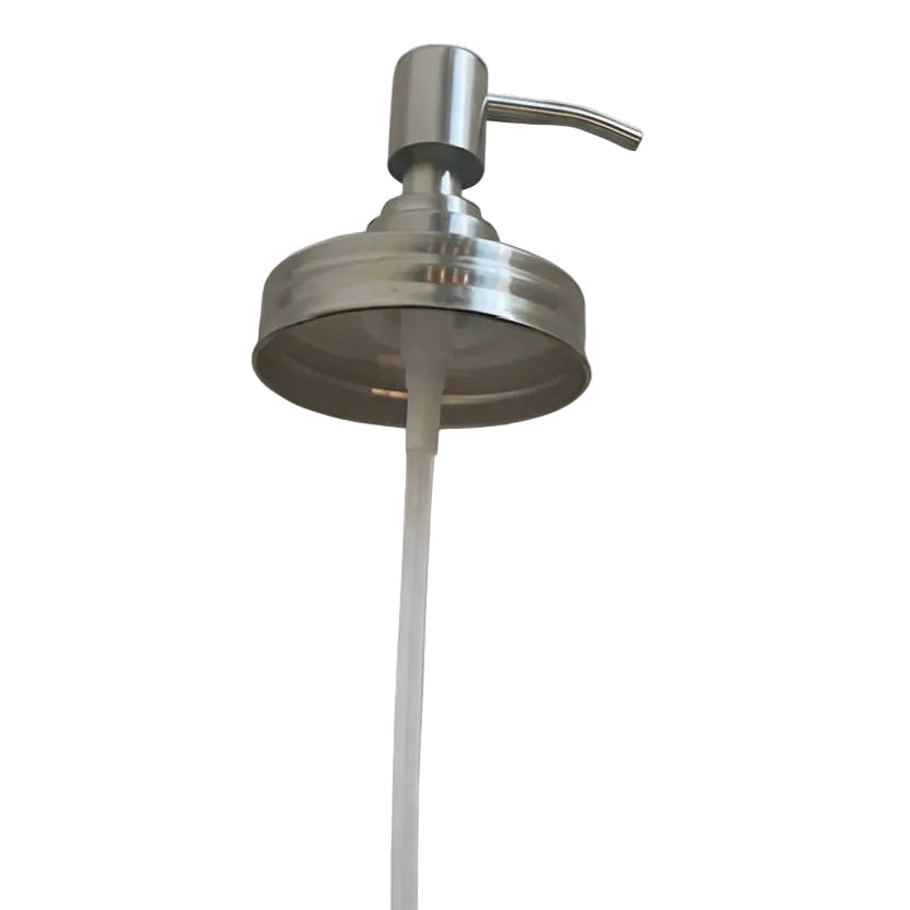 Stainless pump- Mason jar